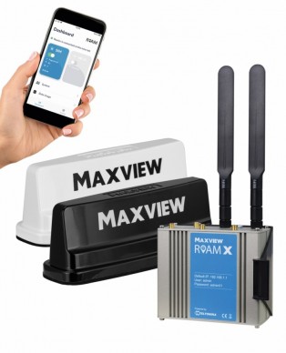 Anténa a router Maxview Roam Campervan X bilá