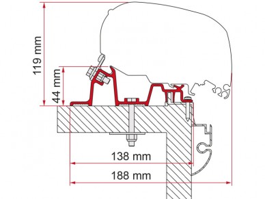 Adaptér F80/65 pro Hobby Premium