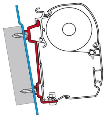 Adaptér pro Fiamma F45 na Ford Transit