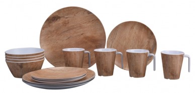 Sada nádobí NATURE LINE TEAK 16ks